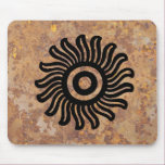 Mexican Sun Motif Mousepad