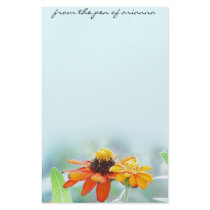 Mexican Sunflowers Personalized Stationery