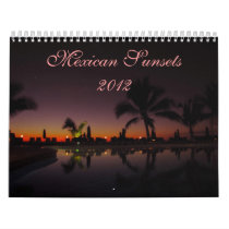 Mexican Sunsets; 2012 Calendar