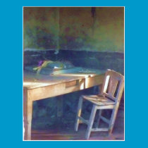 Mexican Table & Chair Art postcards