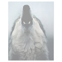Mexican wolf, endangered species, Sonoran Desert, Letterhead Template