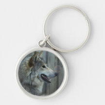 Mexican Wolf Keychain
