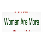 Mexican Women Are More Beautiful Photo Cards