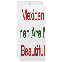 Mexican Women Are More Beautiful rack cards