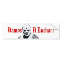Mexican Wrestler bumper stickers by myzazzledesigns Mexican Wrestler bumper stickers