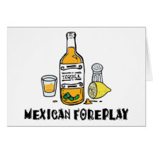 Mexicano divertido tarjeta