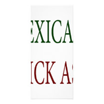 Mexicans Kick Ass rack cards