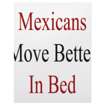 Mexicans Move Better In Bed letterhead by Supernova23 Mexicans Move Better In Bed letterhead