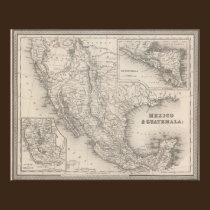Mexico and Guatemala posters