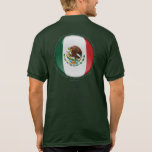 Mexico Bubble Flag Polo Shirt