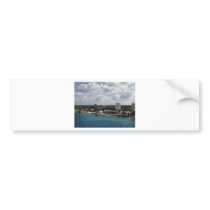Mexico buildings and ocean bumper sticker