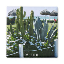 MEXICO CACTI magnets by minx267 MEXICO CACTI magnets