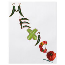 Mexico Chili Peppers Full Color Flyer