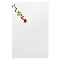 Mexico Chili Peppers Stationery Paper