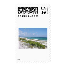 Mexico coast stamp