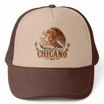Mexico Coat of Arms Chicano hats by allworldtees Mexico Coat of Arms Chicano hats