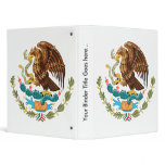 Mexico Coat of Arms detail binders