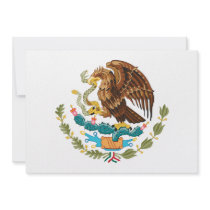 Mexico Coat of Arms Invitation