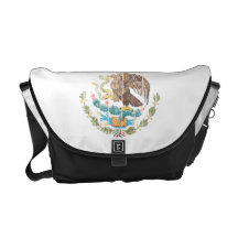 Mexico Coat Of Arms Messenger Bag