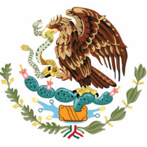 Mexico Coat of Arms Photo Sculpture photo sculptures by windyone Mexico Coat of Arms Photo Sculpture photo sculptures