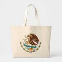 Mexico Coat of Arms Tote Bag