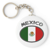 Mexico Cool Flag Design! Keychain