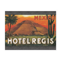 Mexico Ds Hotel Regis, Vintage Postcards