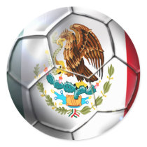 Mexico el Tri soccer ball Mexican flag gear stickers by SoccerJersey Mexico el Tri soccer ball Mexican flag gear stickers