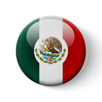 Mexico Flag 2.0 Pinback Buttons