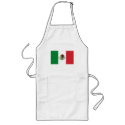 Mexico Flag Apron
