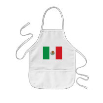 Mexico Flag aprons