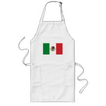 Mexico Flag Apron