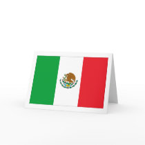 Mexico Flag Card