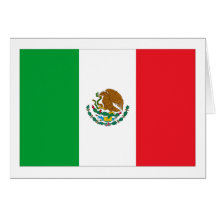 Mexico Flag Card