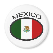Mexico Flag Cool Design! Refrigerator Magnets
