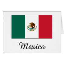 Mexico Flag Design cards