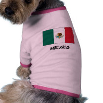 Mexico Flag pet clothing by flagshirt Mexico Flag pet clothing