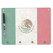 MEXICO FLAG Dry Erase Board