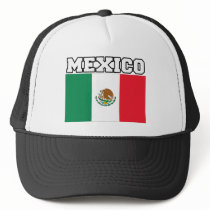 Mexico Flag Trucker Hats