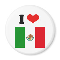 Mexico Flag Fridge Magnets
