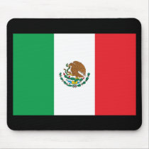 Mexico Flag mousepads