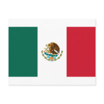 Mexico Flag Postcard