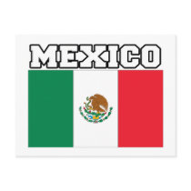 Mexico Flag postcards by worldflagtshirts Mexico Flag postcards