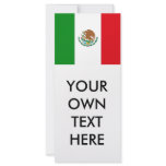 Mexico Flag rack cards