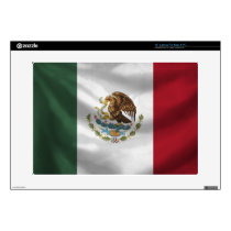 Mexico Flag Skin for 15in Laptop Laptop Decals