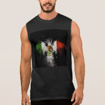 Mexico Flag Sleeveless Sleeveless Shirt