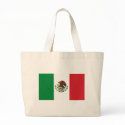 Mexico Flag Tote Bag by FlagTshirts Mexico Flag Tote Bag