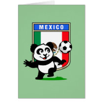 Mexico Football Panda Cards