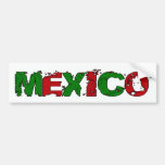 MEXICO - GRUNGE STYLE BUMPER STICKER