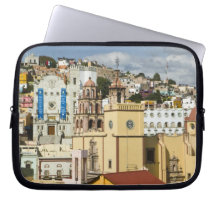 Mexico, Guanajuato State, Guanajuato. Basilica Laptop Computer Sleeve